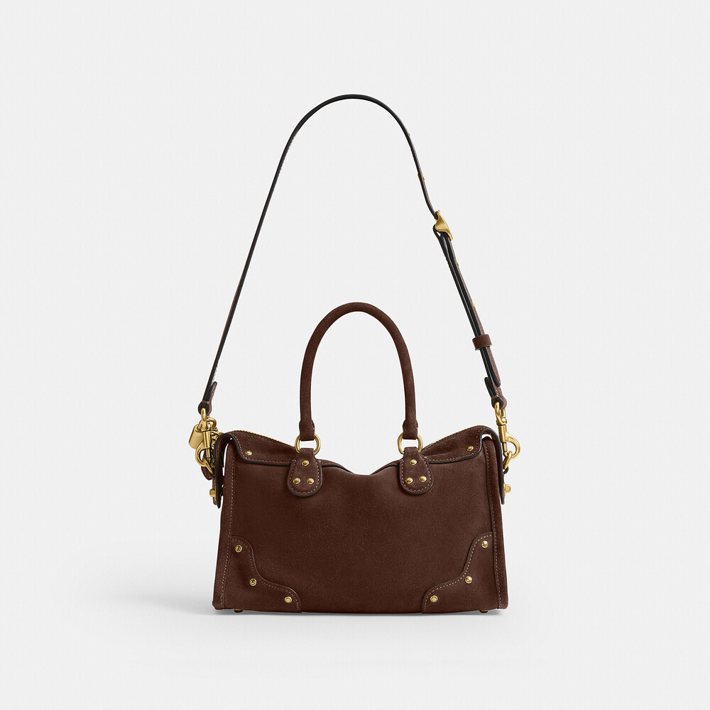Coach Rhyder Satchel Bag 24 - Picture 3 of 8